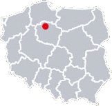 Pooenie rezerwatu na mapie Polski